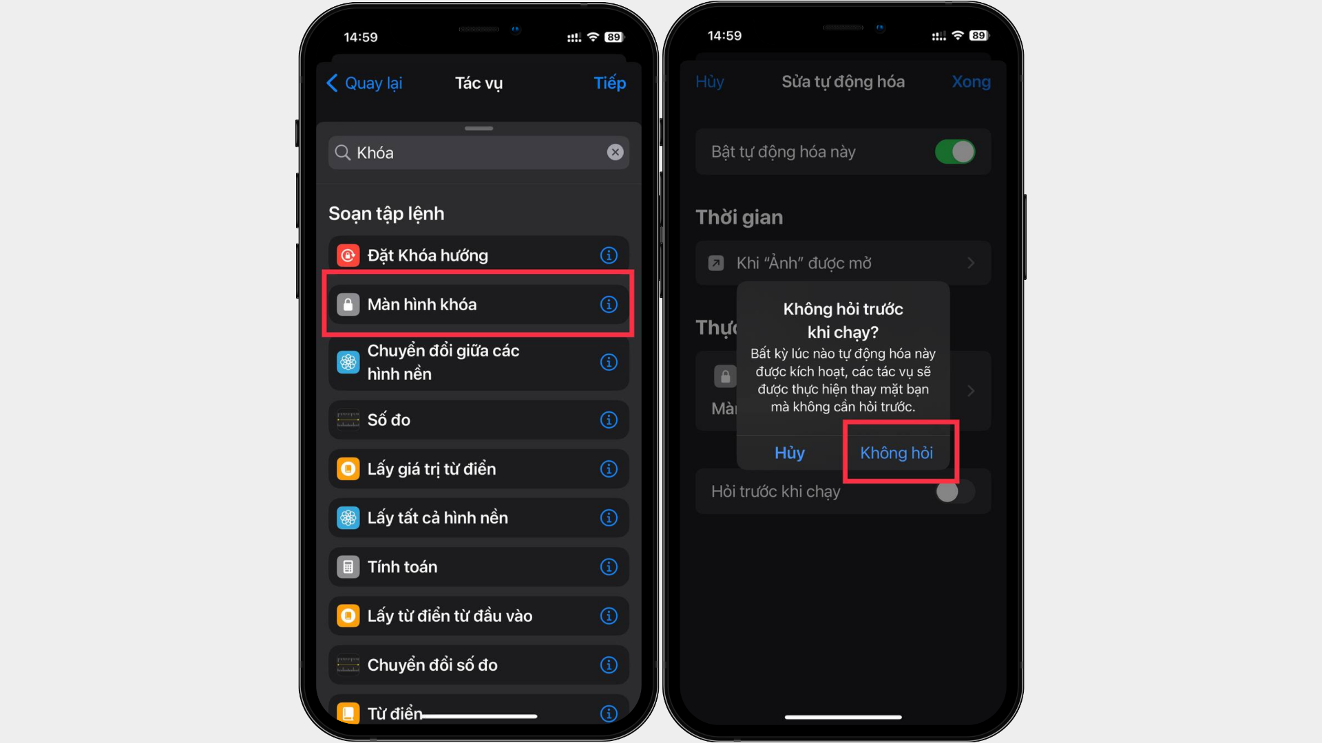 ​ Khoá ứng dụng iPhone bằng FaceID và Passcode 2