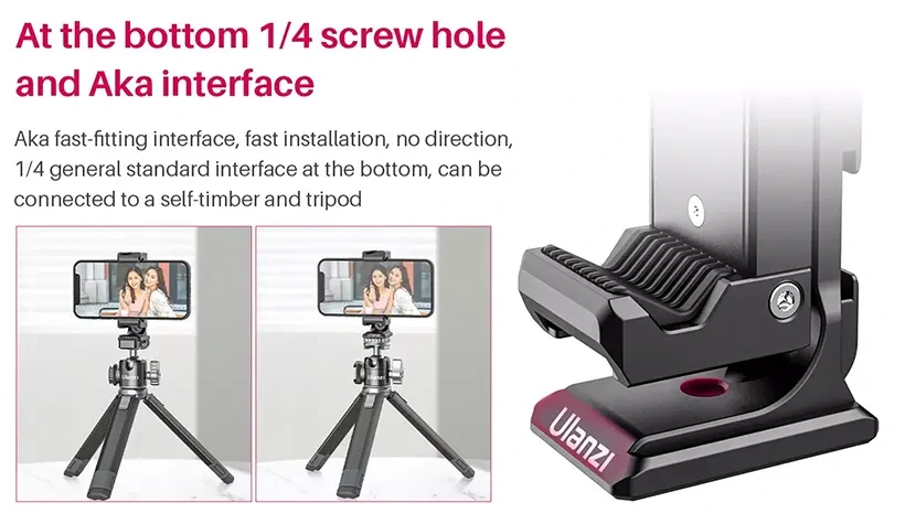 Ngàm kẹp điện thoại Ulanzi ST-27