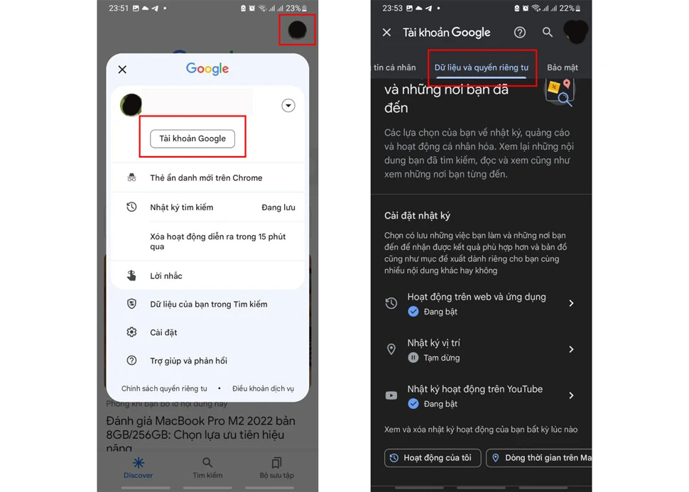Ngăn chặn Google theo dõi vị trí trên điện thoại