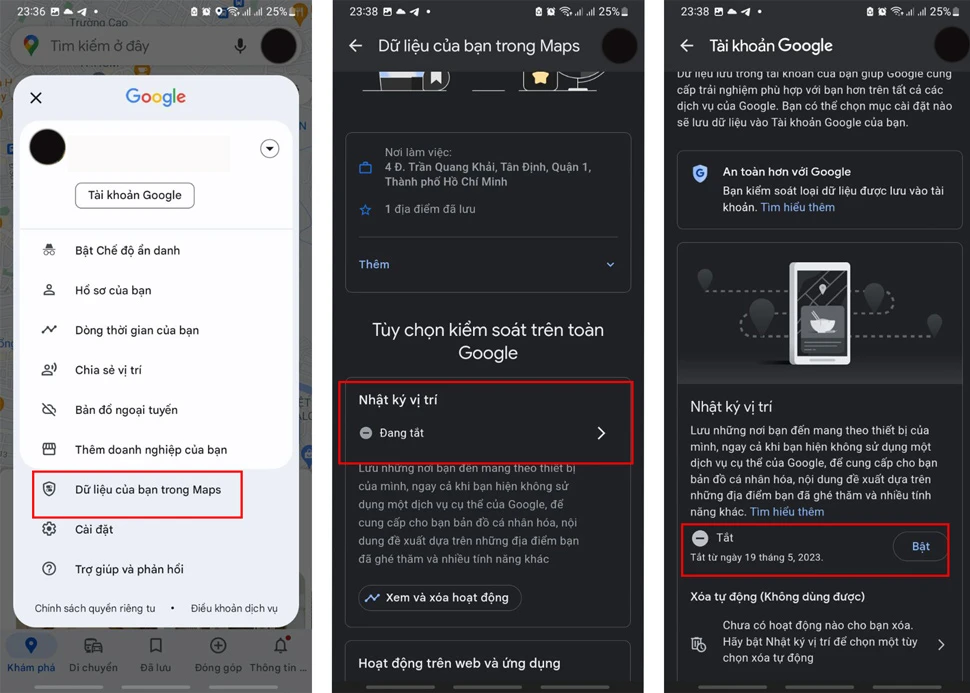 Ngăn chặn Google theo dõi vị trí trên điện thoại