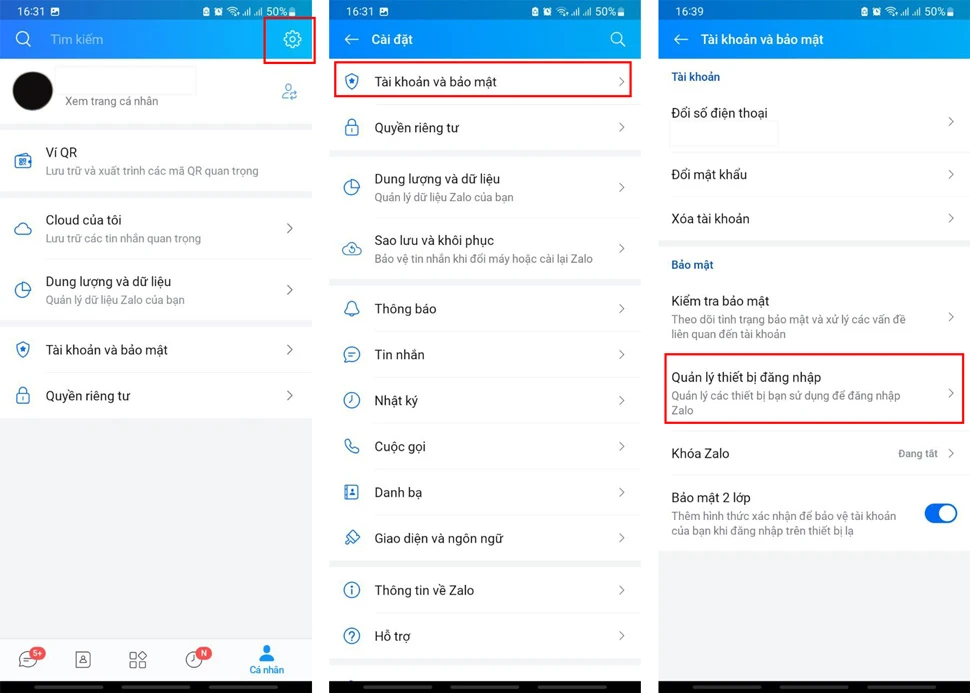 Những tính năng bảo mật của Zalo mà người dùng nên biết
