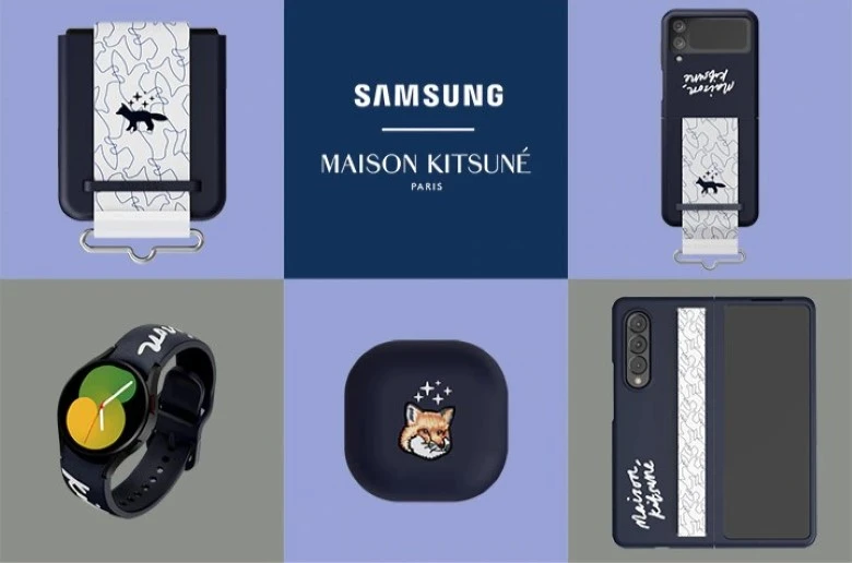 Ốp lưng Galaxy Buds phiên bản Maison Kitsune