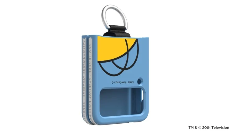 Ốp lưng Samsung Galaxy Z Flip4 Homer Simpson kèm vòng đeo