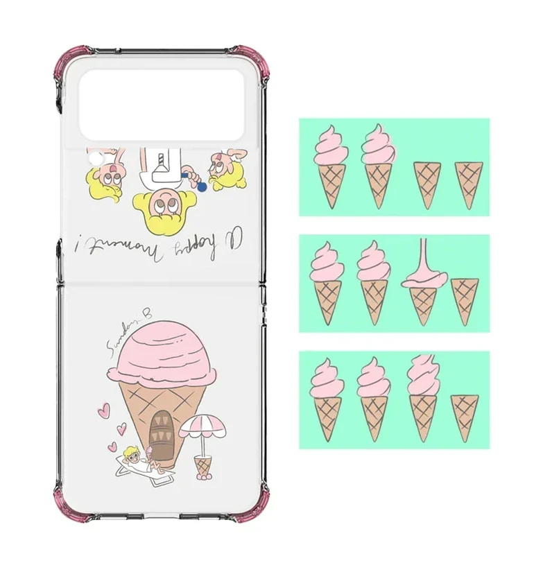 Ốp lưng Samsung Galaxy Z Flip4 in hình cá tính