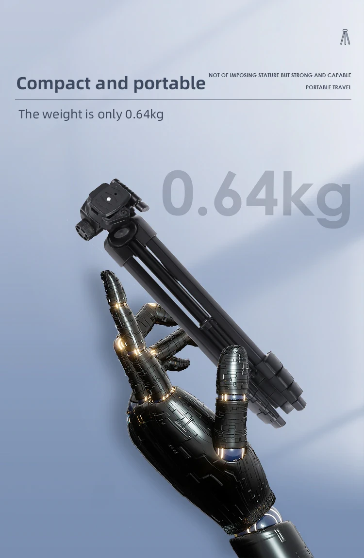 Tripod Miliboo A301 dành cho Máy Ảnh / Điện Thoại