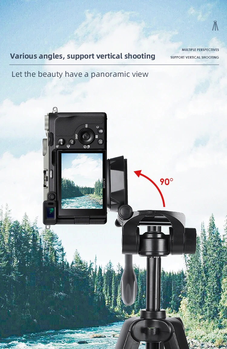 Tripod Miliboo A301 dành cho Máy Ảnh / Điện Thoại