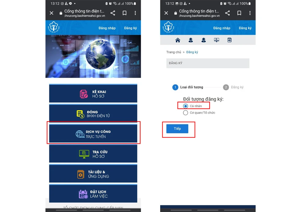 Đăng ký tham gia Bảo hiểm xã hội tự nguyện ngay tại nhà