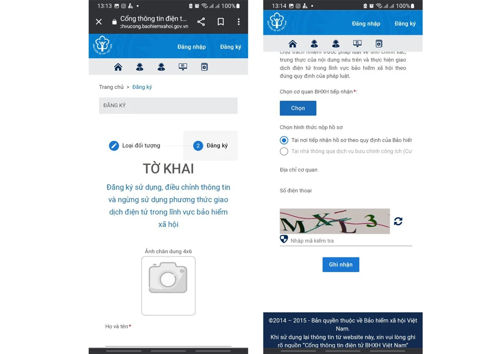 Đăng ký tham gia Bảo hiểm xã hội tự nguyện ngay tại nhà