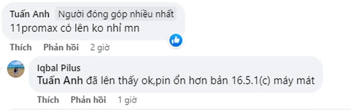 Đánh giá iOS 16.6 chân thật nhất từ người dùng