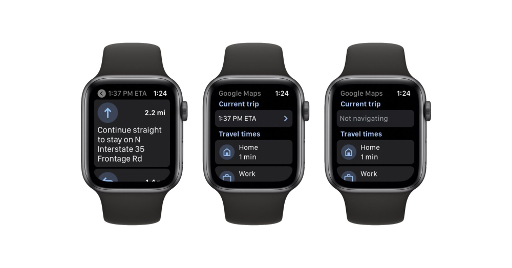 Đã có Google Maps dành cho Apple Watch trên App Store 
