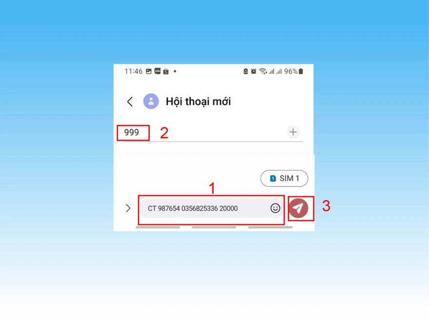  bắn tiền, chuyển tiền điện thoại