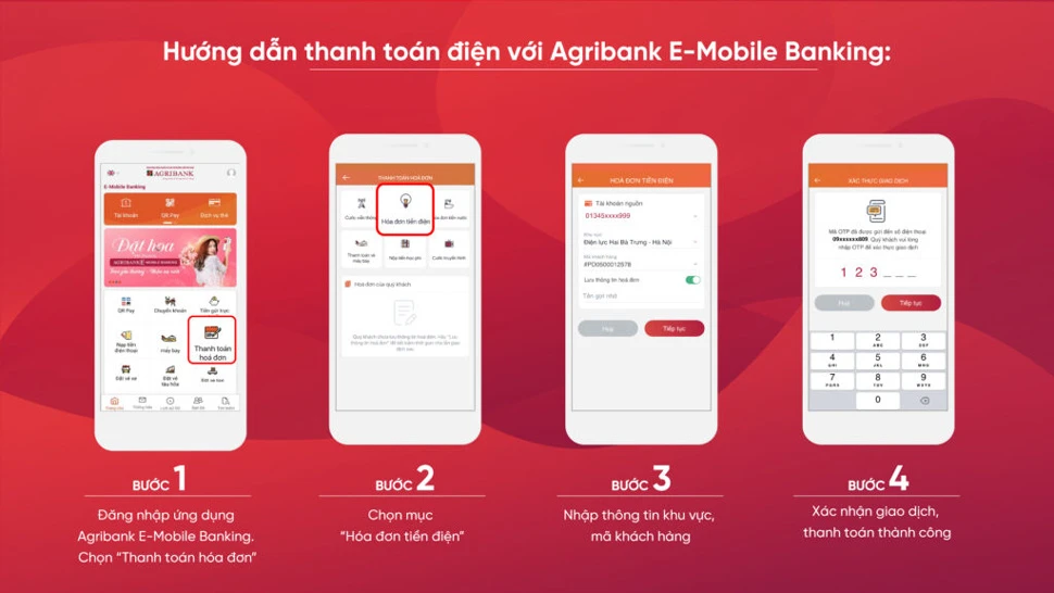 Hướng dẫn đóng tiền điện nước qua online