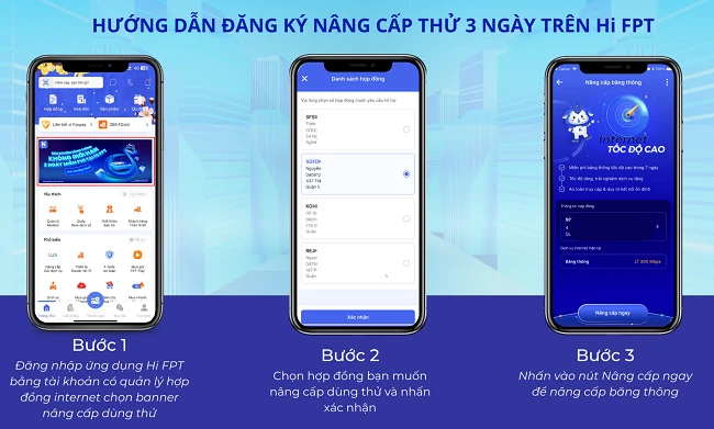 nâng cấp miễn phí Internet cáp quang lên tốc độ 500Mbps