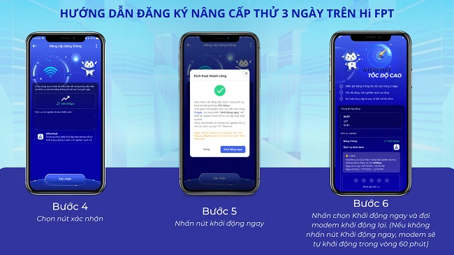 nâng cấp miễn phí Internet cáp quang lên tốc độ 500Mbps