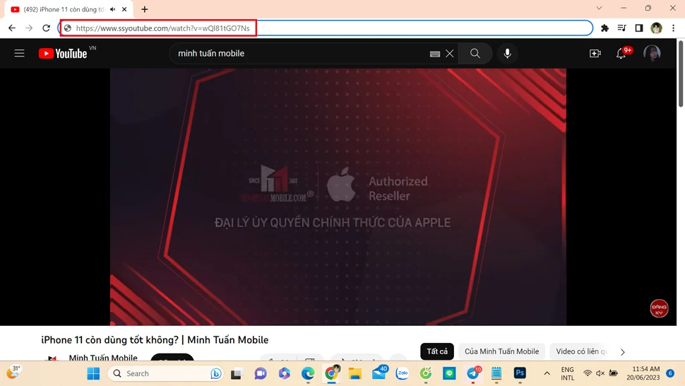Hướng dẫn tải video trên YouTube về máy tính
