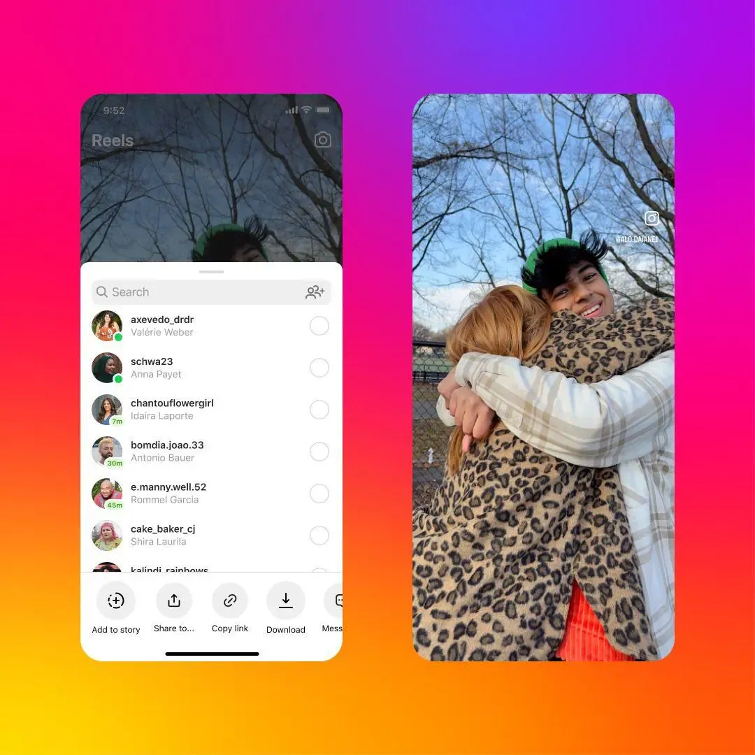 Instagram cuối cùng cũng cho phép người dùng tải xuống Reels công khai