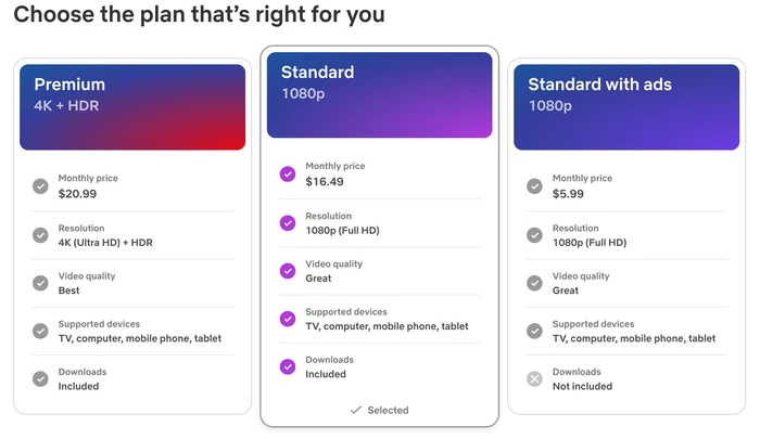 Gói cơ bản của Netflix có thể sớm biến mất?-1
