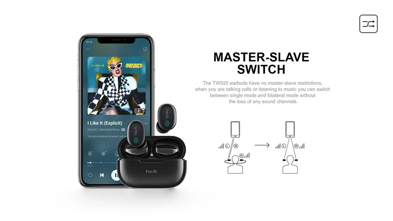 Tai nghe Bluetooth Havit TW925