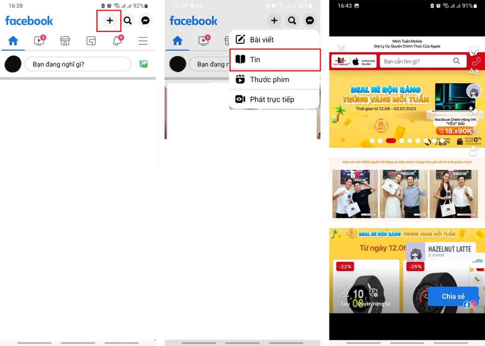 Thoải mái chia sẻ Story mà không bị giới hạn ở 26 giây trên Facebook