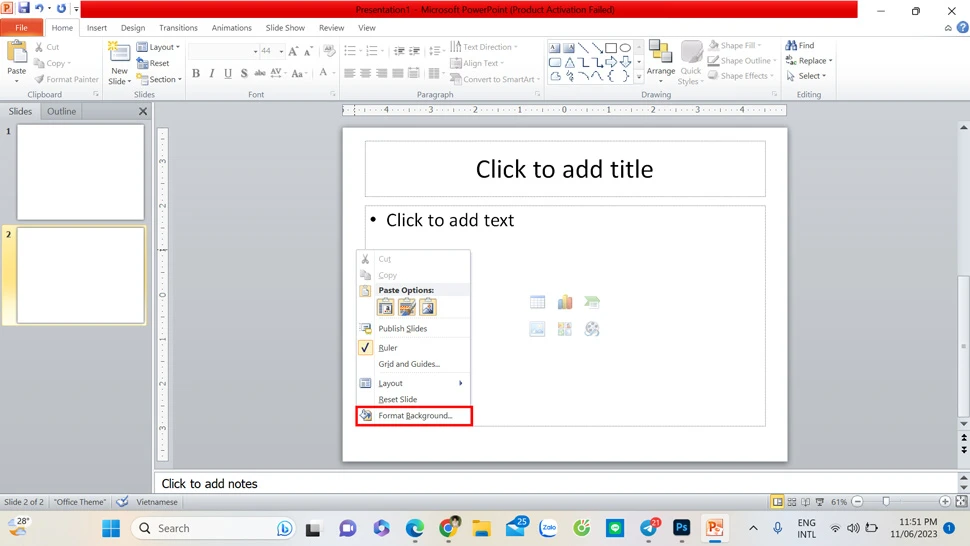 Thổi hồn vào bài thuyết trình với cách chèn ảnh hình trên Powerpoint 