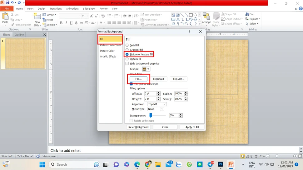 Thổi hồn vào bài thuyết trình với cách chèn ảnh hình trên Powerpoint 