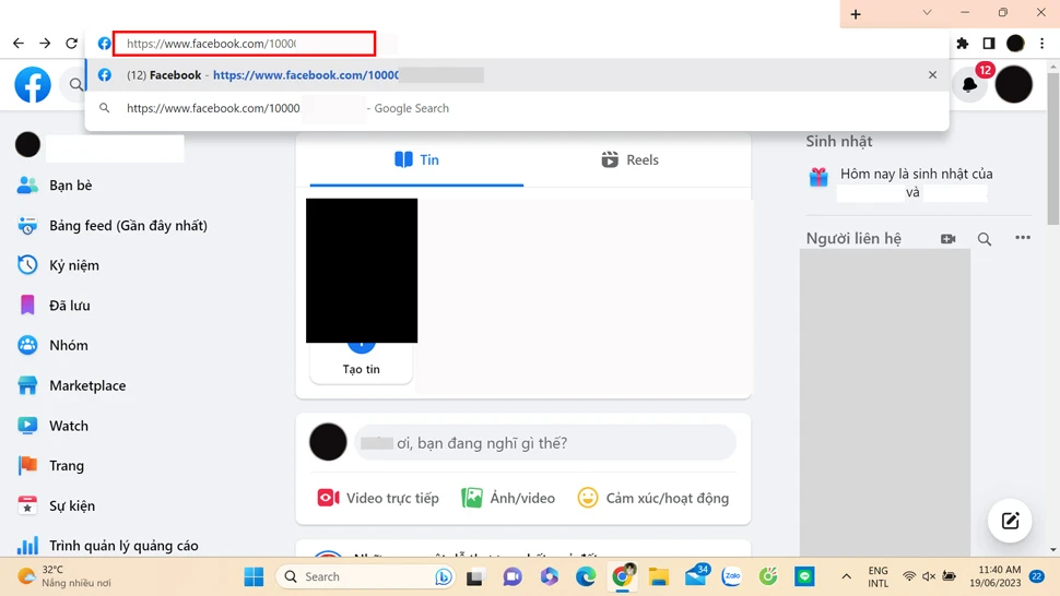 Thực hiện theo cách này, biết ngay ai hay vào Facebook của mình