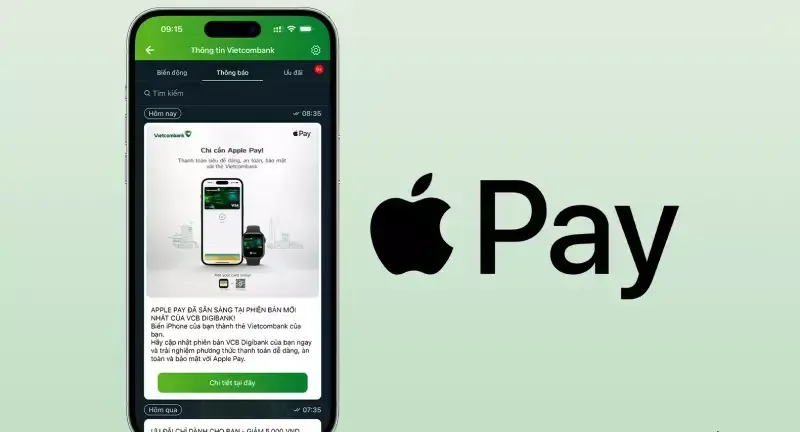 Apple Pay chuẩn bị có mặt tại thị trường Việt Nam