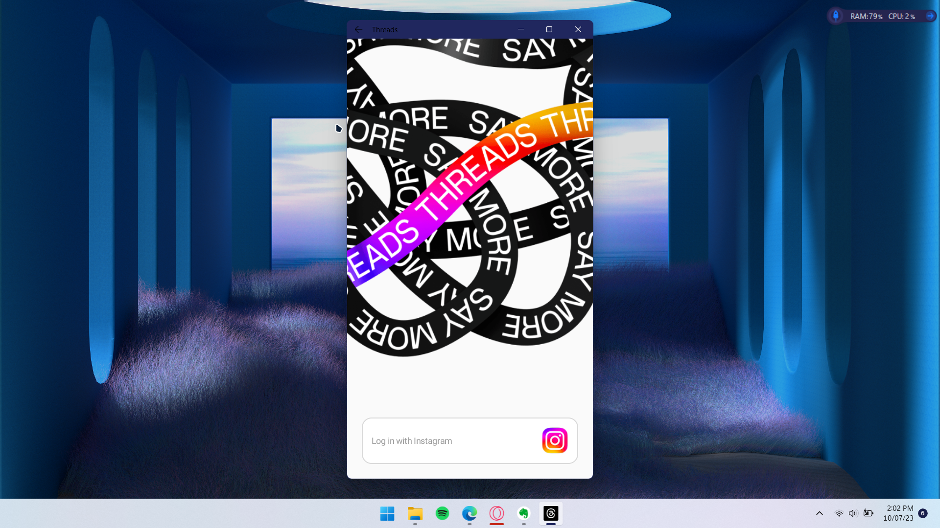 Cách sử dụng Threads trên Windows 11