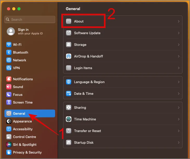 Cách thay đổi tên Airdrop trên Mac