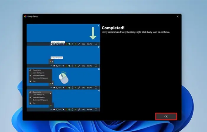 cài ảnh GIF làm hình nền máy tính Windows 11