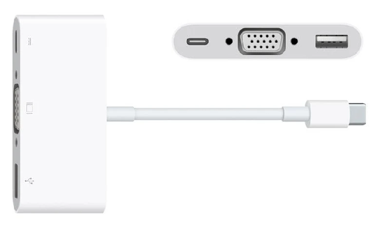 Cáp chuyển đổi Apple USB-C VGA Multiport Adapter - MJ1L2ZP/A