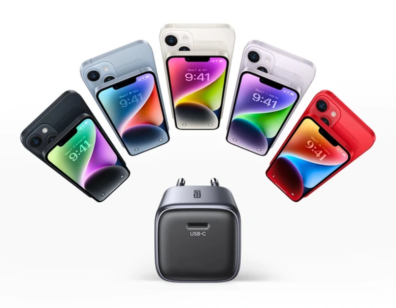 Cốc sạc nhanh Ugreen 20W Type-C PD GaN Fast Charger US