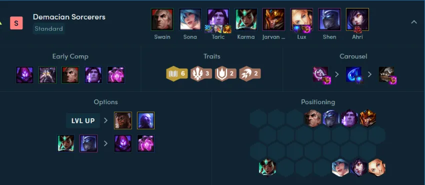 DTCL mùa 9 Ma Pháp Sư Demacia