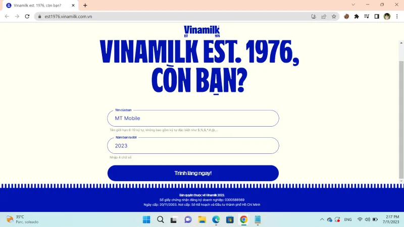 Hướng dẫn tạo avatar theo trend logo Vinamilk 