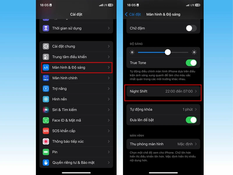 iPhone bị mờ góc trái màn hình
