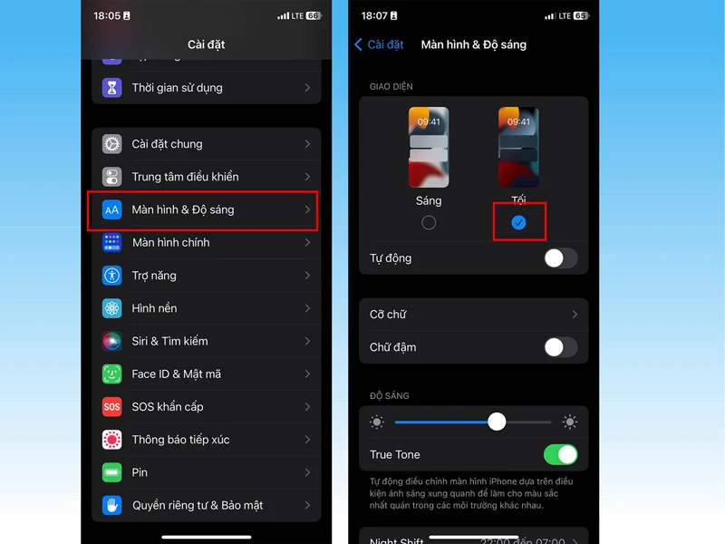 iPhone bị mờ góc trái màn hình