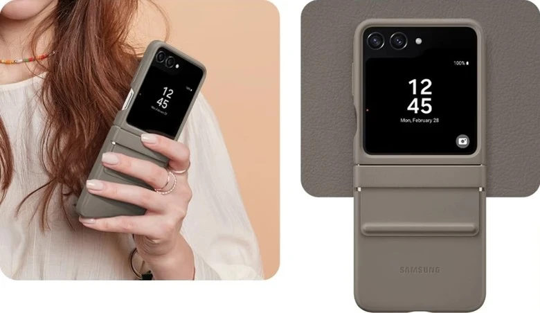 Ốp lưng da Eco Galaxy Z Flip5