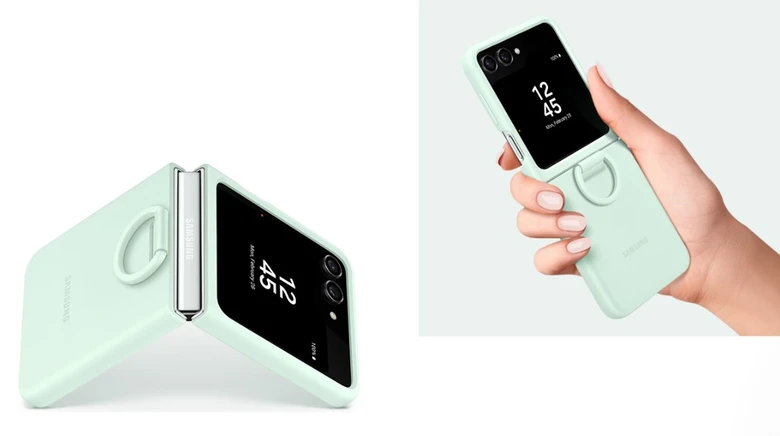 Ốp lưng Silicone kèm Vòng đeo tay Galaxy Z Flip5