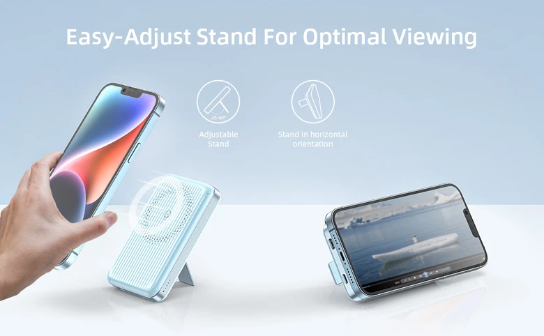 Pin sạc dự phòng Innostyle 10.000 mAh 20W PD PowerMag Switch 2 in 1 Stand