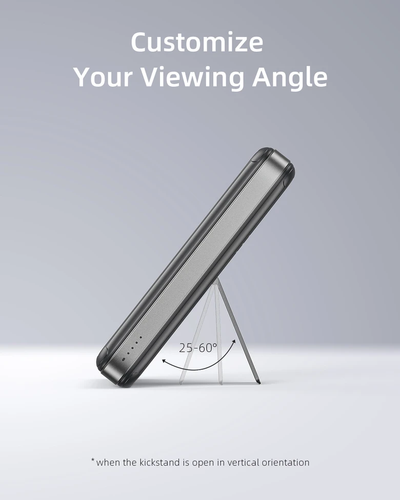 Pin sạc dự phòng Innostyle 10.000 mAh 20W PD PowerMag Switch 2 in 1 Stand