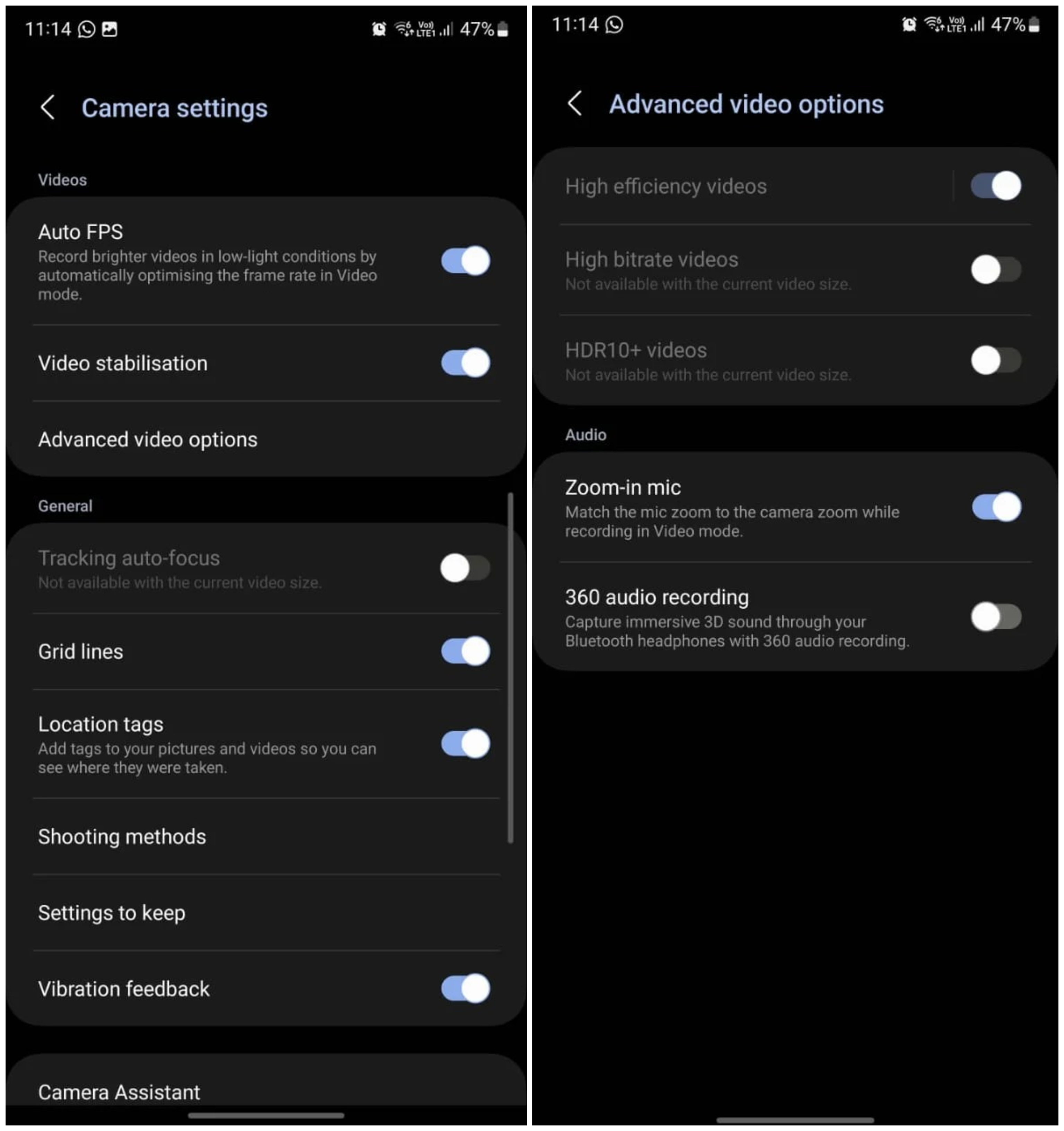 Samsung tắt tính năng quay video 8K bitrate cao trên Galaxy S23 Ultra