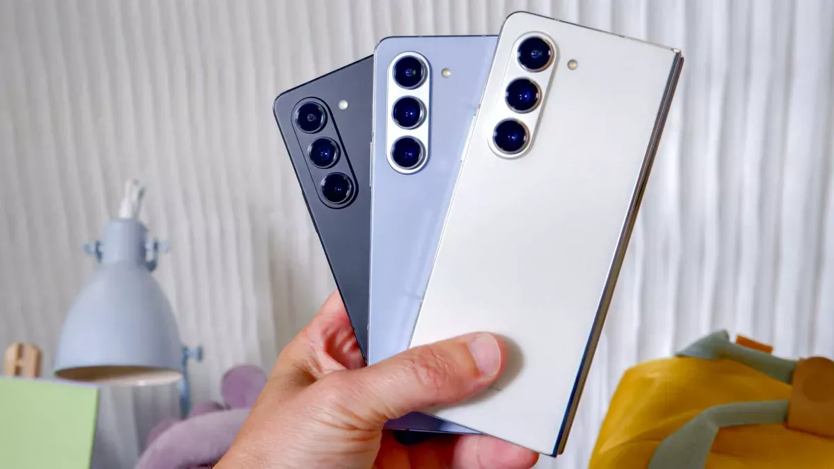 So sánh giữa Galaxy Z Fold5 và Galaxy Z Fold4 - thiết kế