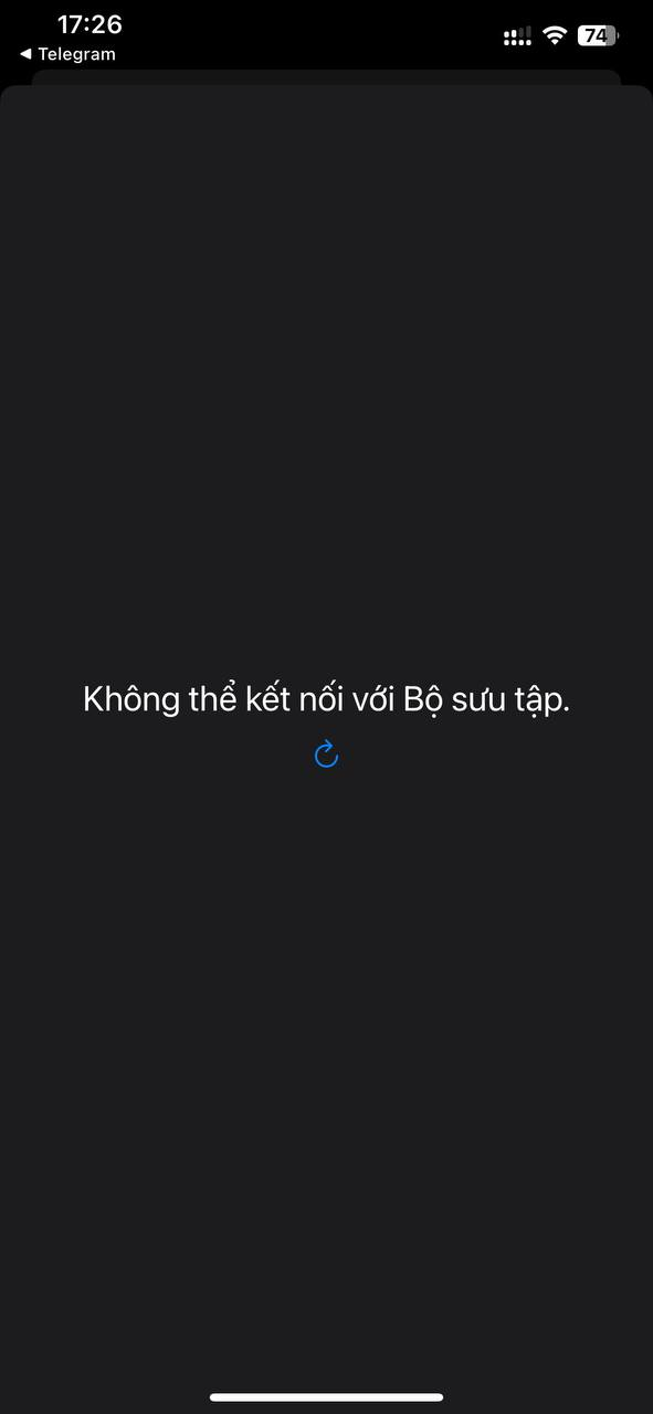 Tính năng chia sẻ Phím tắt thông qua iCloud bị lỗi