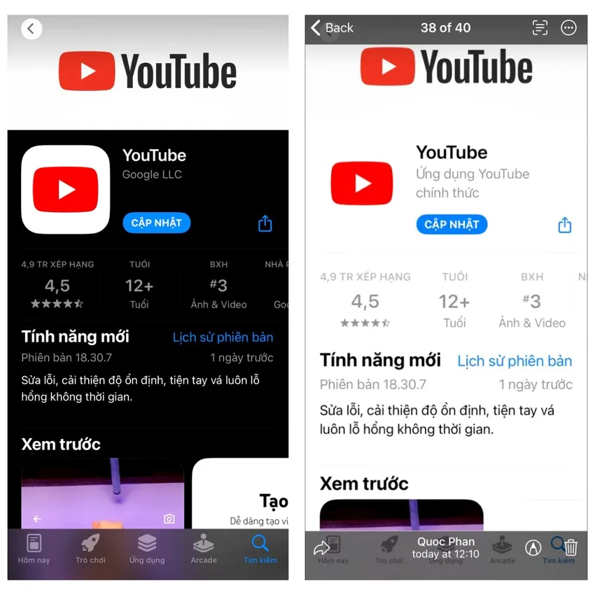 YouTube vá lỗ hỗng không thời gian