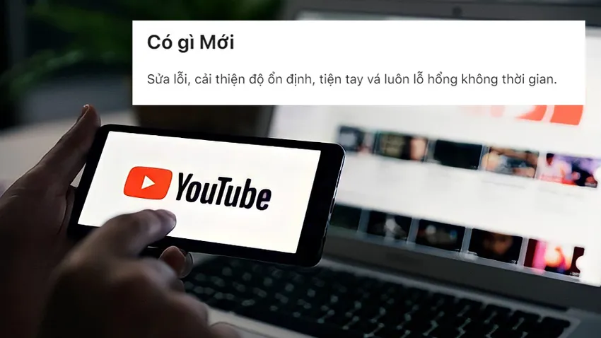 YouTube vá lỗ hỗng không thời gian