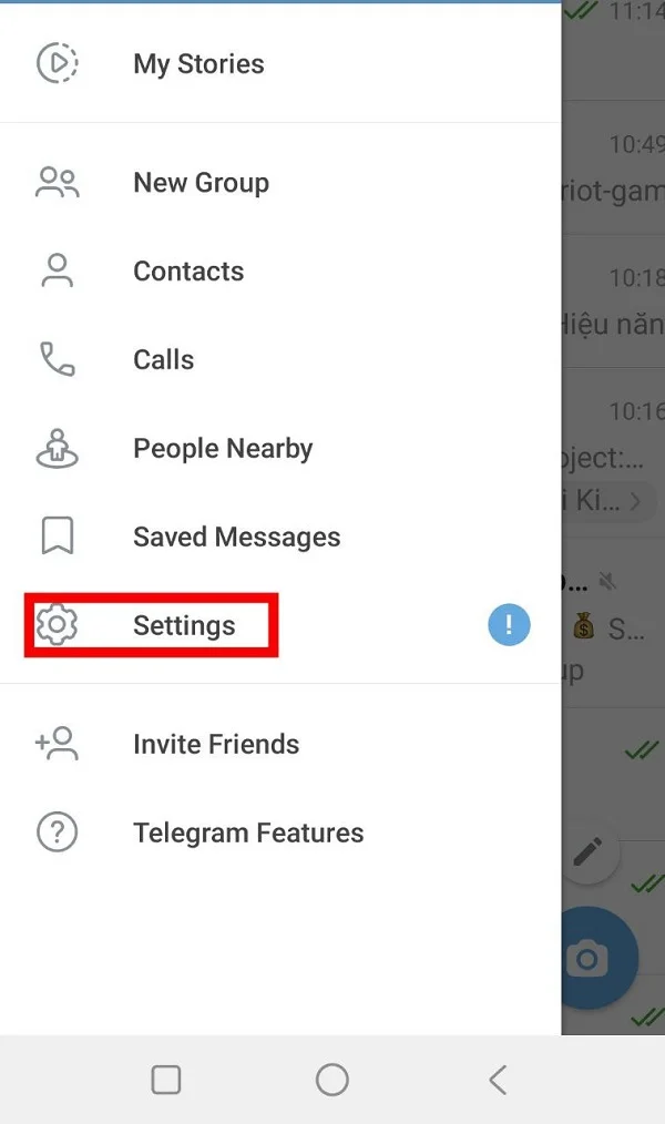 Ẩn số điện thoại trên Telegram