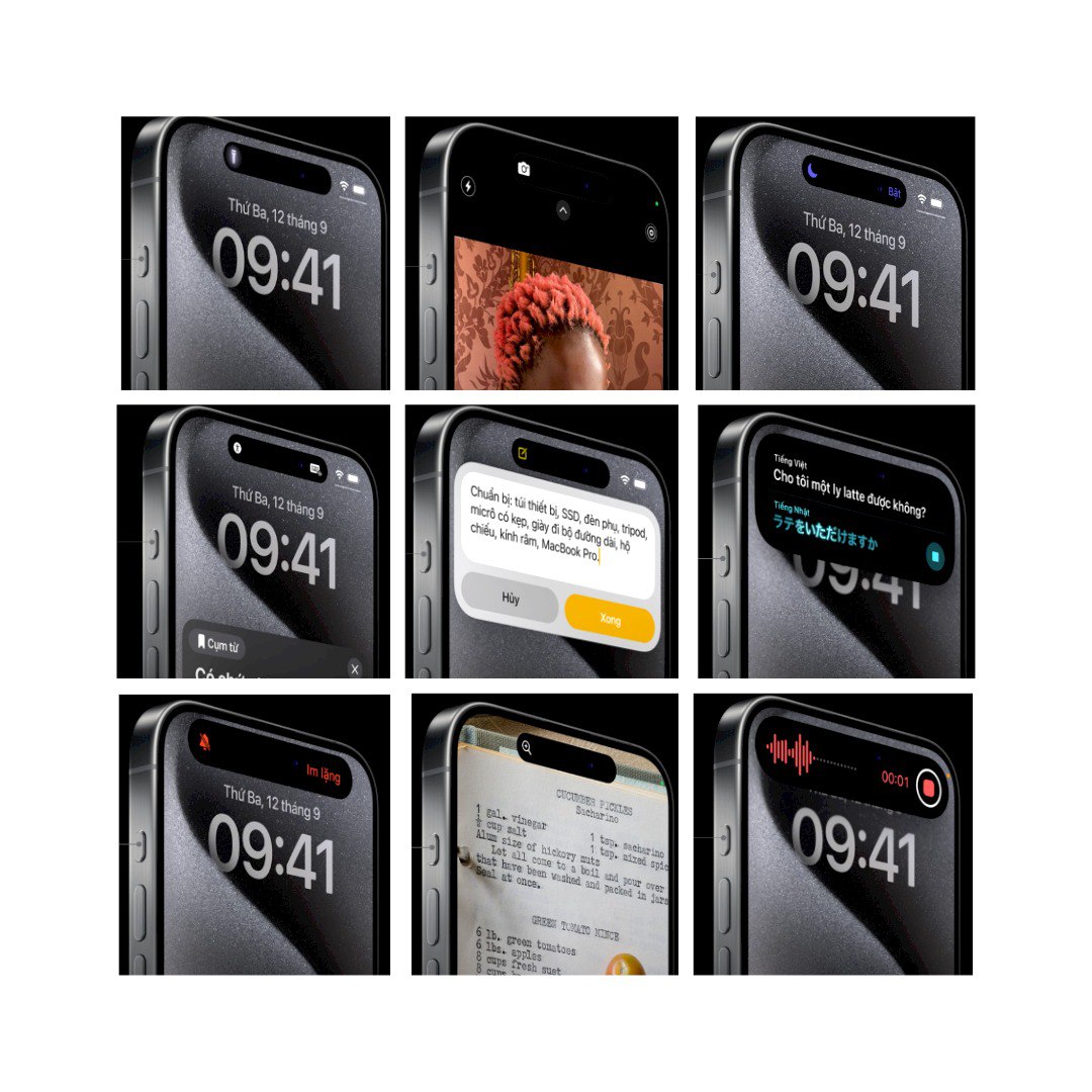 Action Button trên iPhone 15 Pro Max