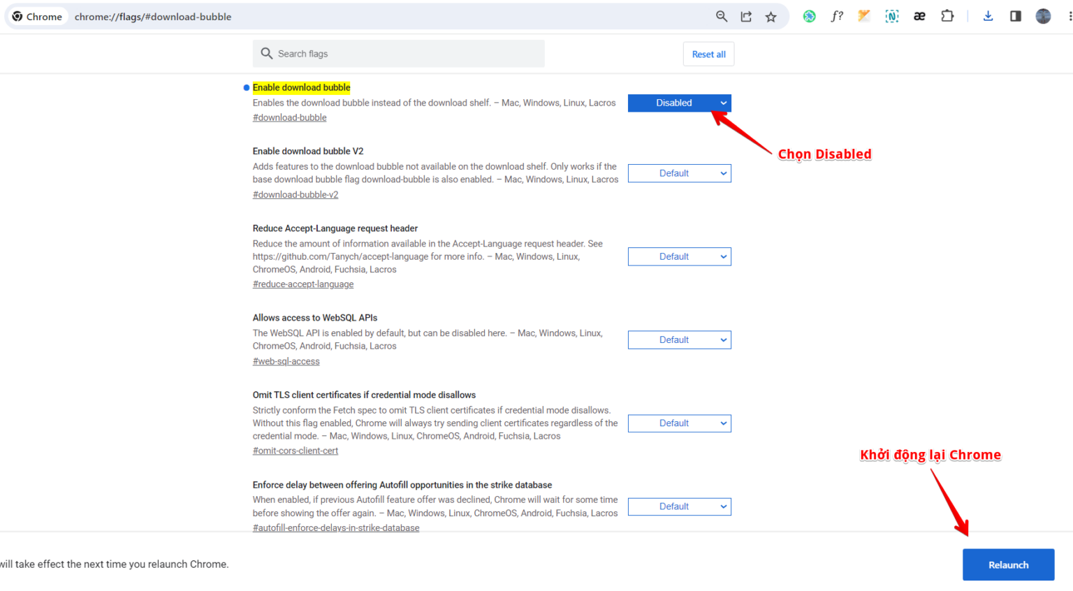 Hướng dẫn cài đặt lại thanh download bar trên trình duyệt Chrome