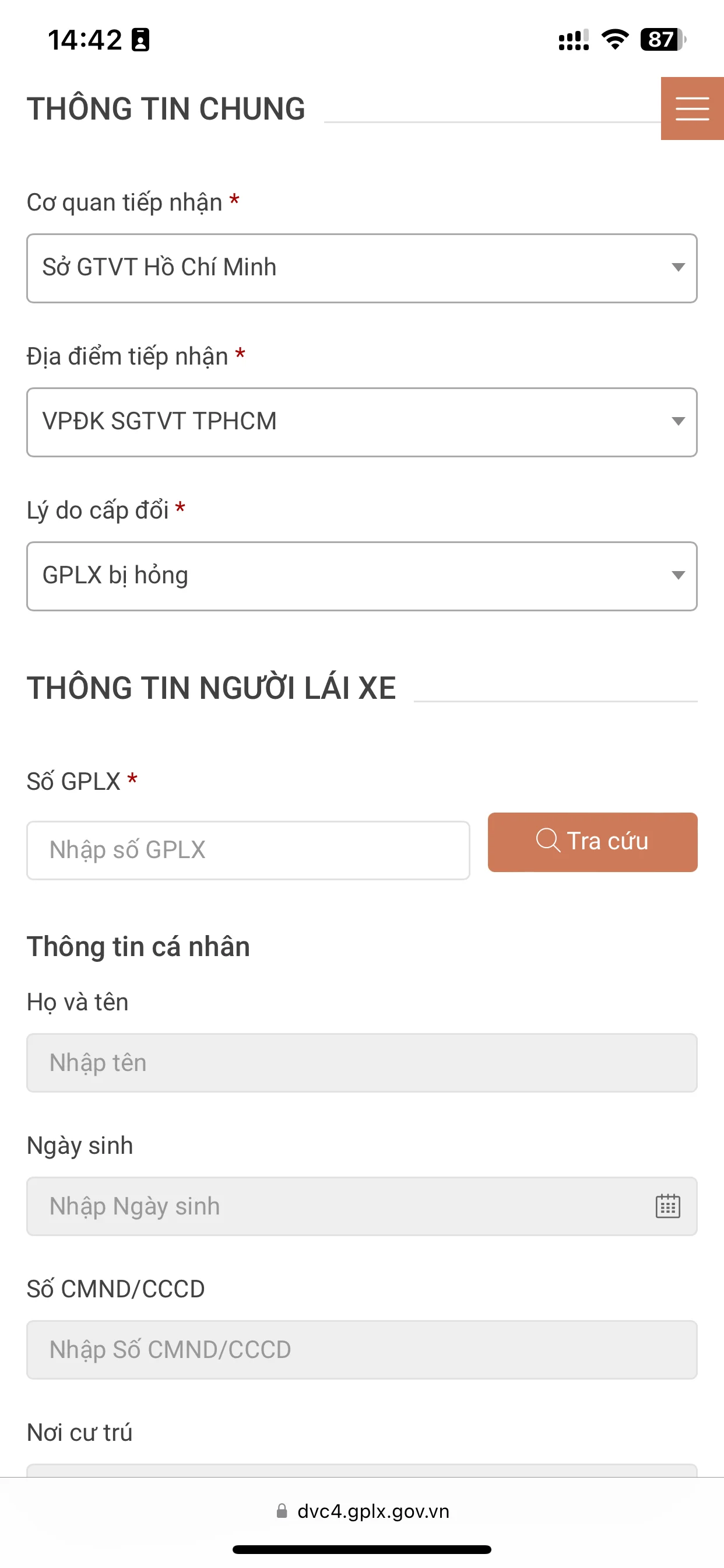 Cách cập nhật CCCD để tích hợp GPLX vào ứng dụng VNeID