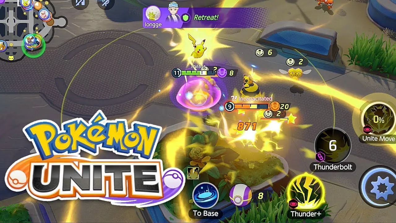 tựa game Pokémon trên iPhone và iPad - Pokemon unite